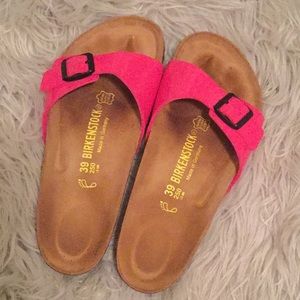 Size 39 Pink Patent Leather Madrid Birkenstock